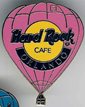 Orlando - pink hot air balloon - brown/yellow logo