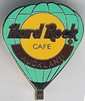Auckland - Turquoise hot air balloon with logo