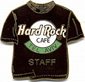 Tel Aviv - black T-shirt - staff - issued after the cafe - pin