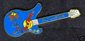 Salt Lake - Blue Guitar with Games Logo